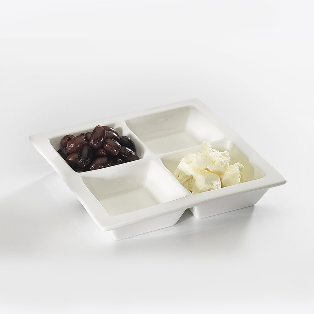 4 Division Serving Dish - Square