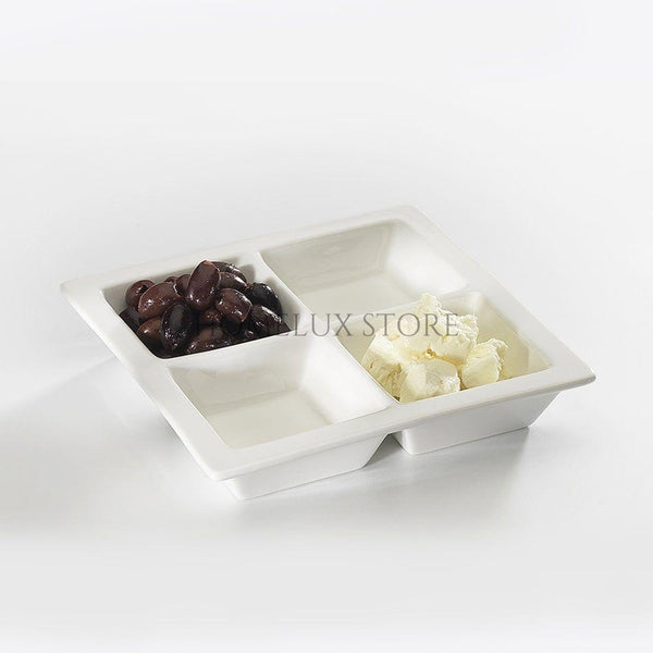 4 Division Serving Dish - Square