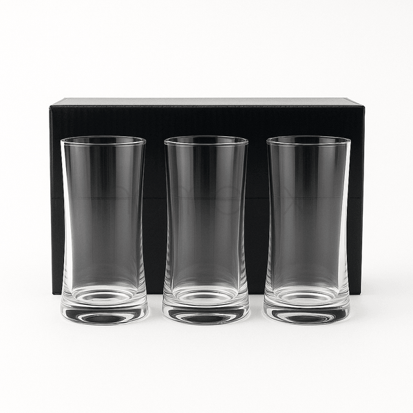 The "Elegance Tall" Turkish Juice Glass Set (6 pieces)