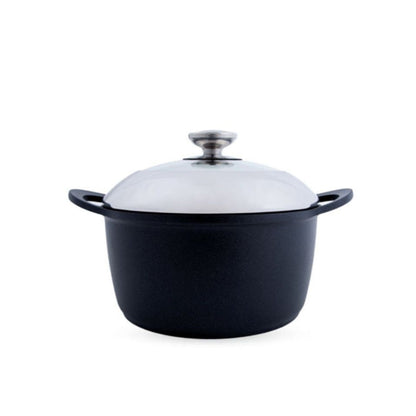 Arshia Premium 10pcs Die Cast Cookware Set Silver