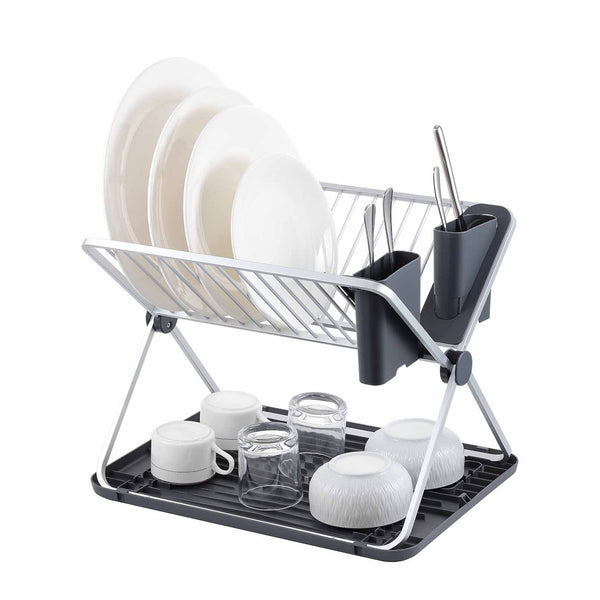 BINCA Foldable Aluminum Dish Rack