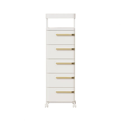 Bedside Décor & Storage Table - 5 Drawers