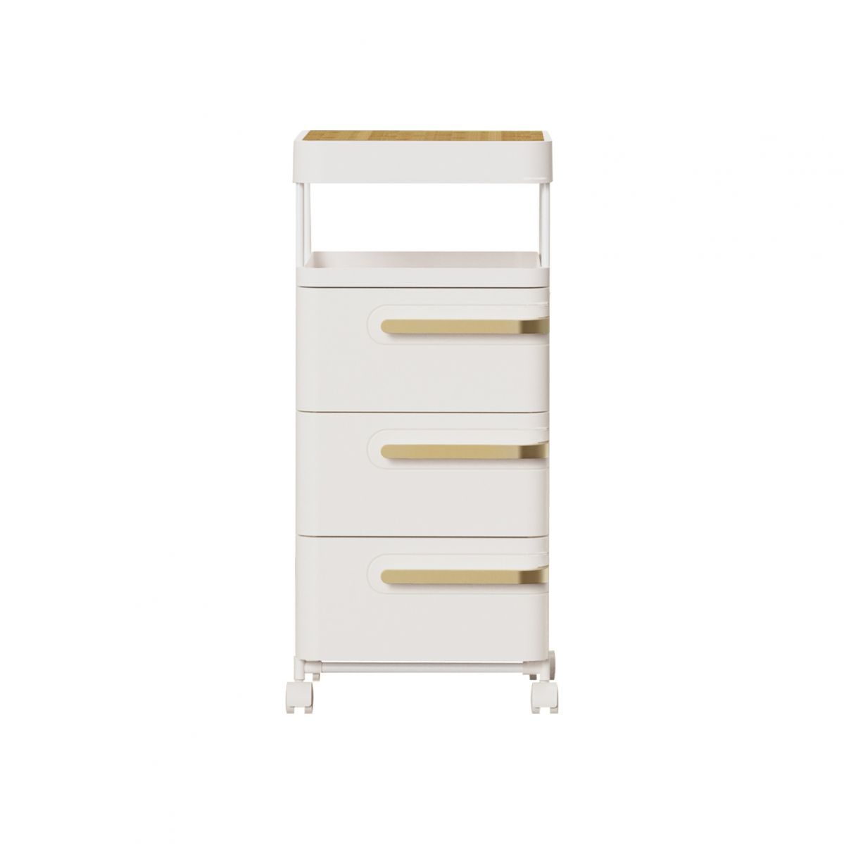 Bedside Décor & Storage Table - 3 Drawers