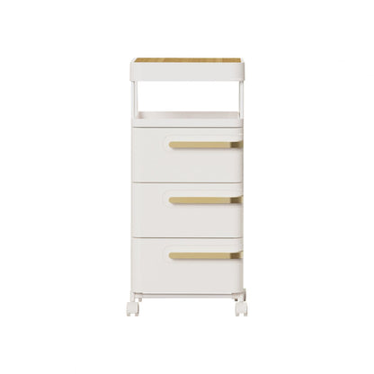 Bedside Décor & Storage Table - 3 Drawers