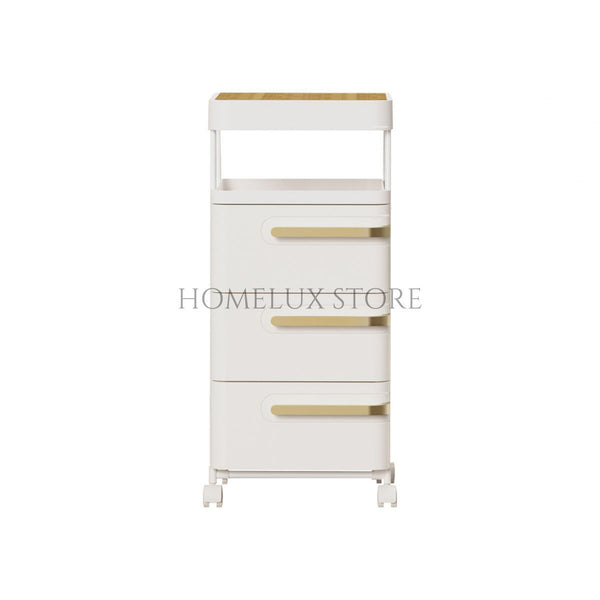Bedside Décor & Storage Table - 3 Drawers
