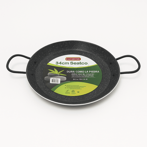Non-Stick Stone-Effect Seafood Pan 34cm