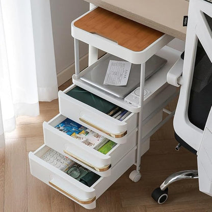 Bedside Décor & Storage Table - 3 Drawers