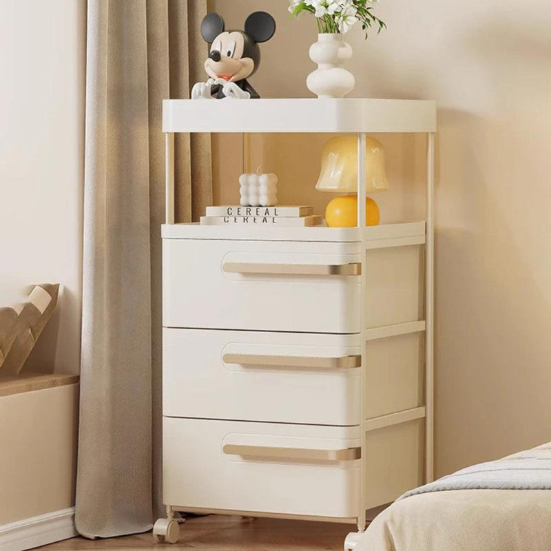 Bedside Décor & Storage Table - 3 Drawers