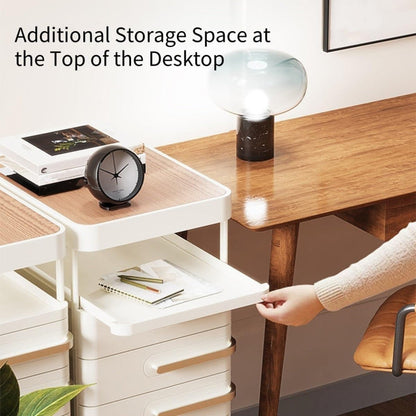 Bedside Décor & Storage Table - 4 Drawers