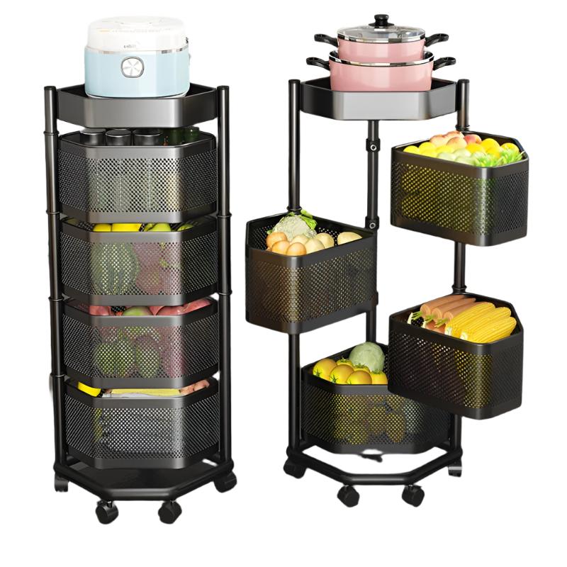 Kitchen Triangle Storage Rack