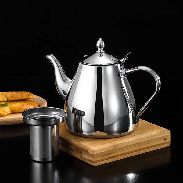 2L Stainless Steel Kettle Tea Pot