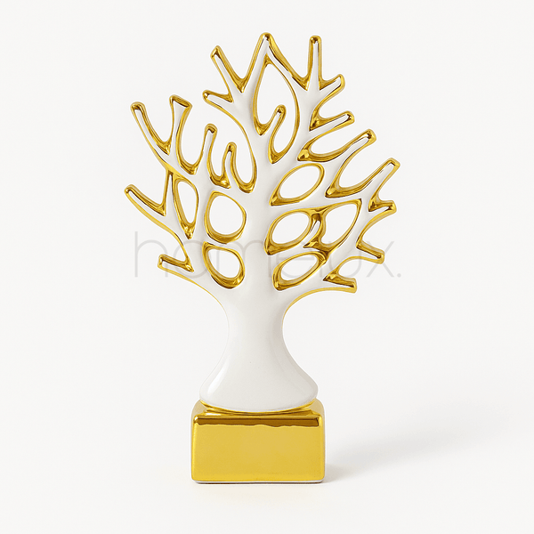 Golden Tree of Elegance Décor