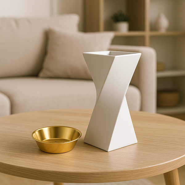 The Serenity Twist Aroma Diffuser and Incense Burner