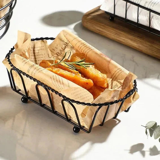 Matrix Restaurant Style Serving Platter -Snacks On The Wheels Platter (Small)