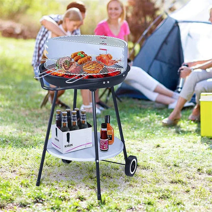 Open BBQ Grill Plate (Round)