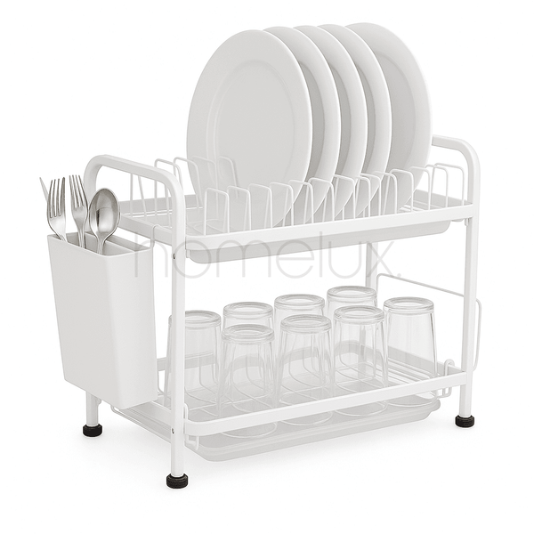 2-Tier Countertop Dish Drying Rack
