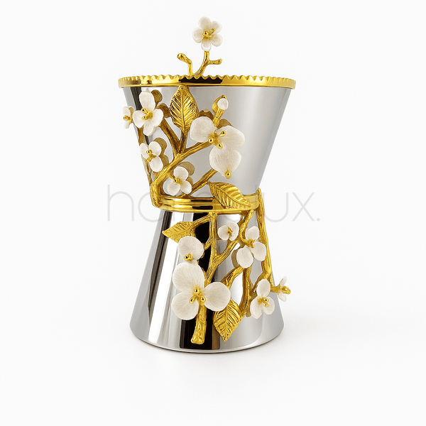 The Silver Blossom Bukhoor Burner