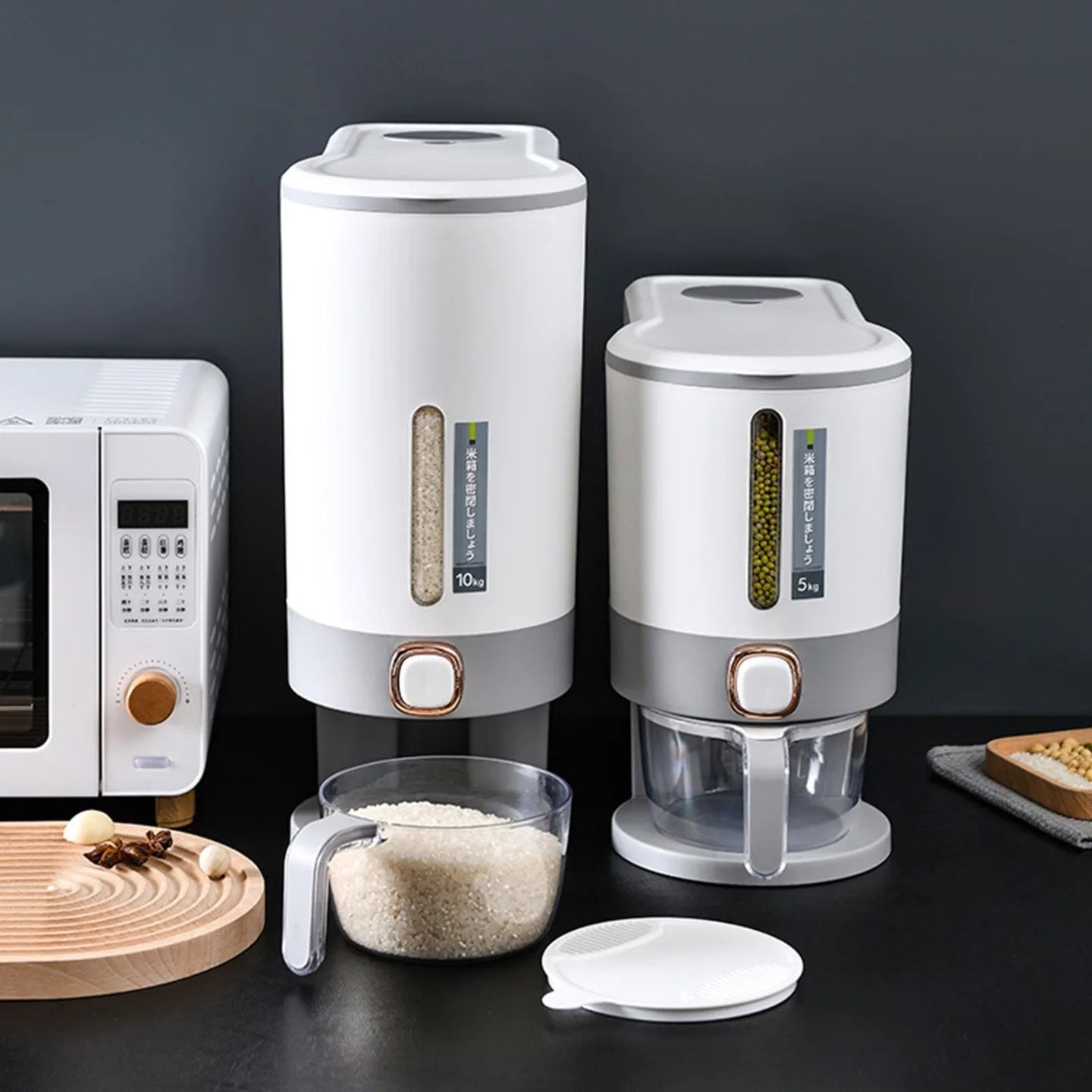 10 KG Automatic Rice Dispenser – HomeLux