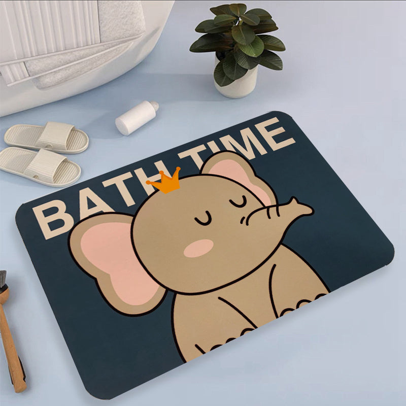 Non-Slip Water Absorbent Bath Mat - 03
