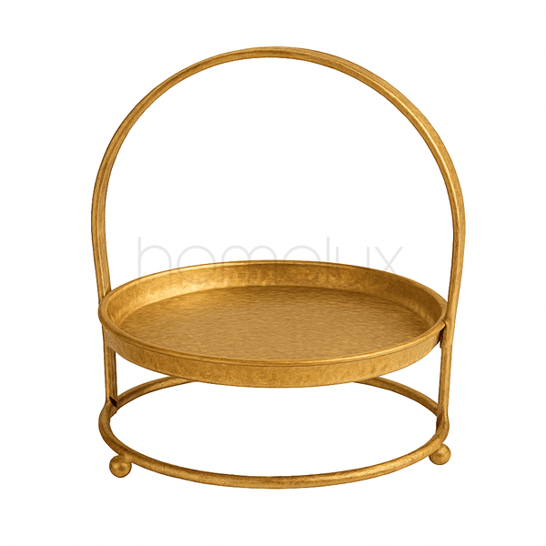 Golden Arched Serving Bowl