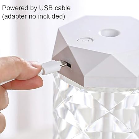 Crystal Lamp Humidifier (400ml)