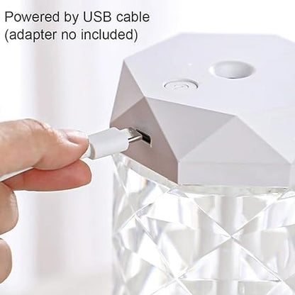 Crystal Lamp Humidifier (400ml)