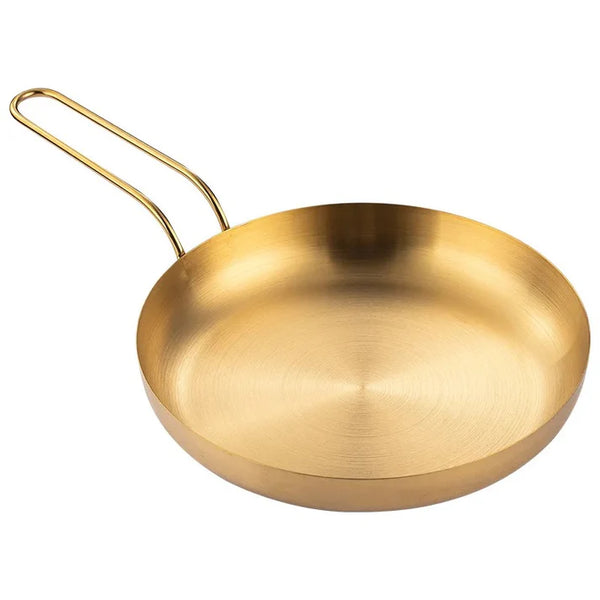 Luxury Gold Frypan Style Skillet