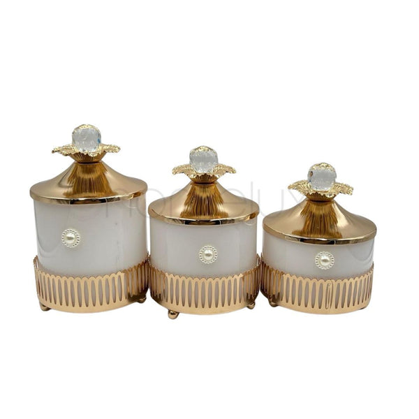 Modern 3 Pieces Candy Jars - 146