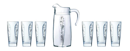 Luminarc Flame Sparkle Glass Drink Set