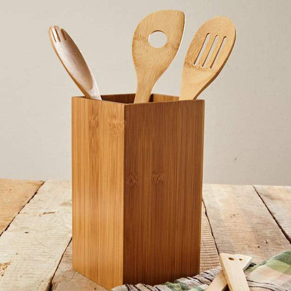 Wooden Spoon Holder