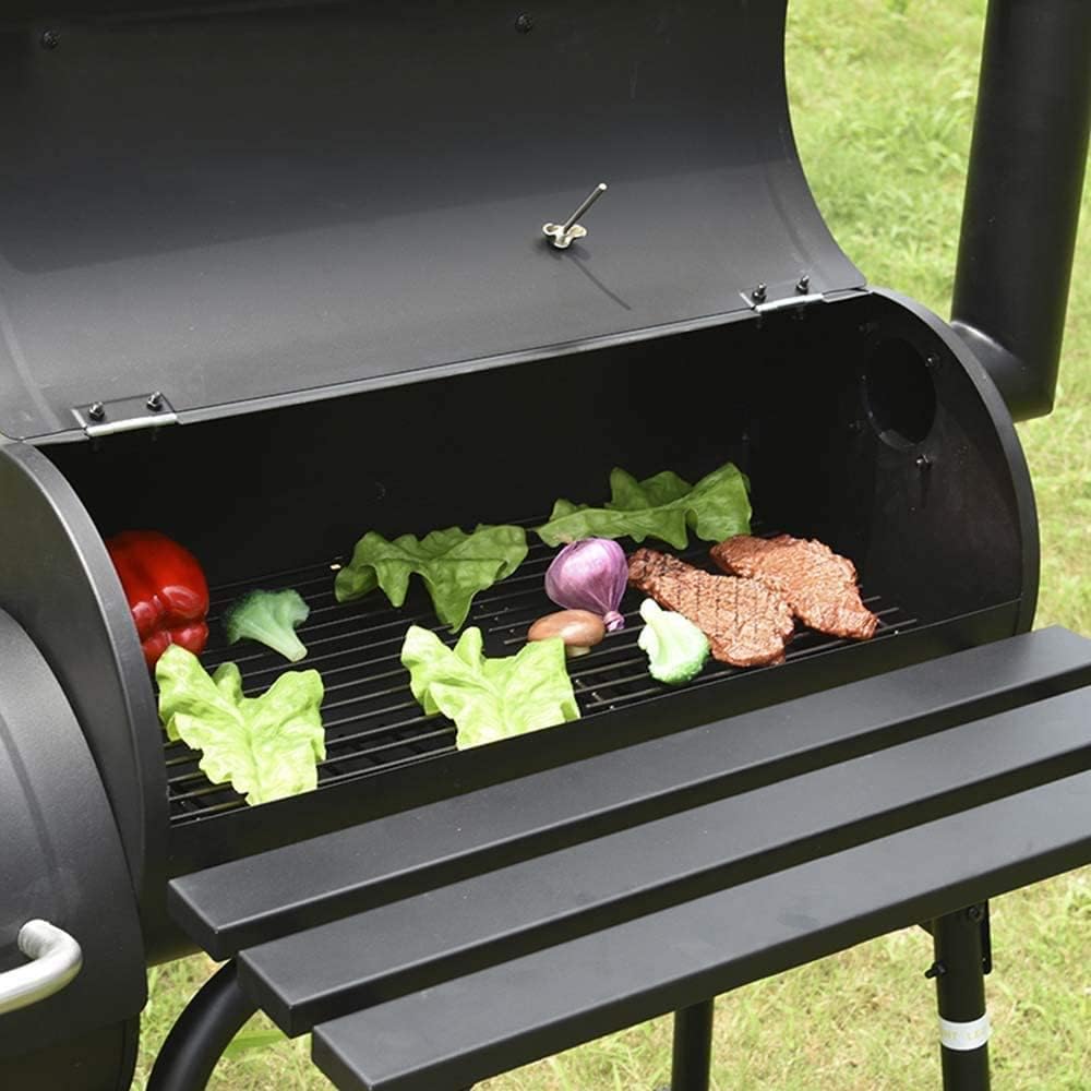 Outdoor Smoker BBQ Trolley With Wheels
