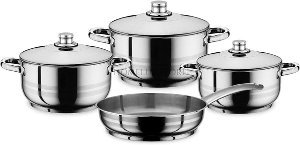 Prestige Stainless Steel Cookware Set 9 Piece