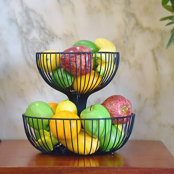 2 Tier Luxury Portable Fruit Rack