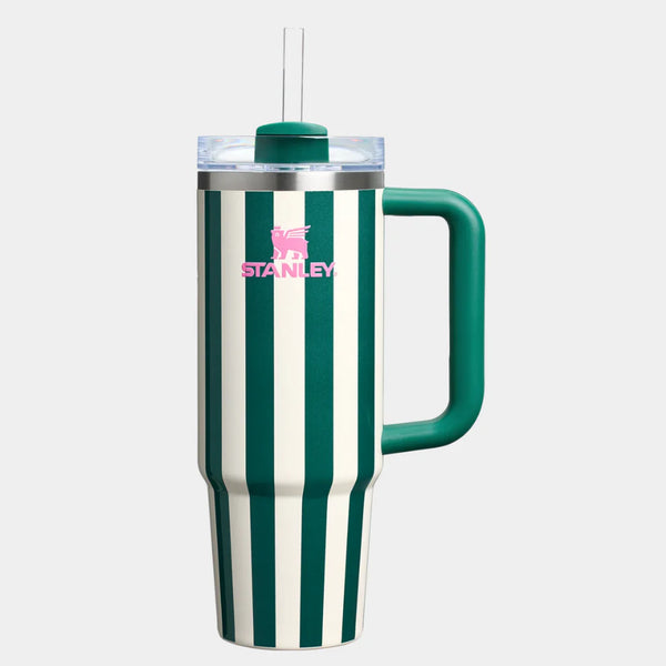 The Quencher H2.0 Flowstate™ Tumbler | 40 OZ - Emerald Cabana Gloss