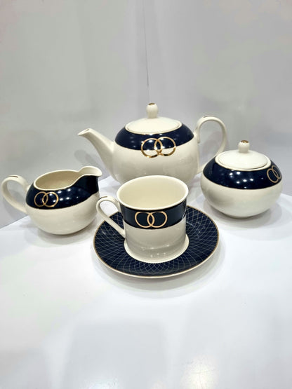 Dinner Set – 47-Piece Fine Porcelain