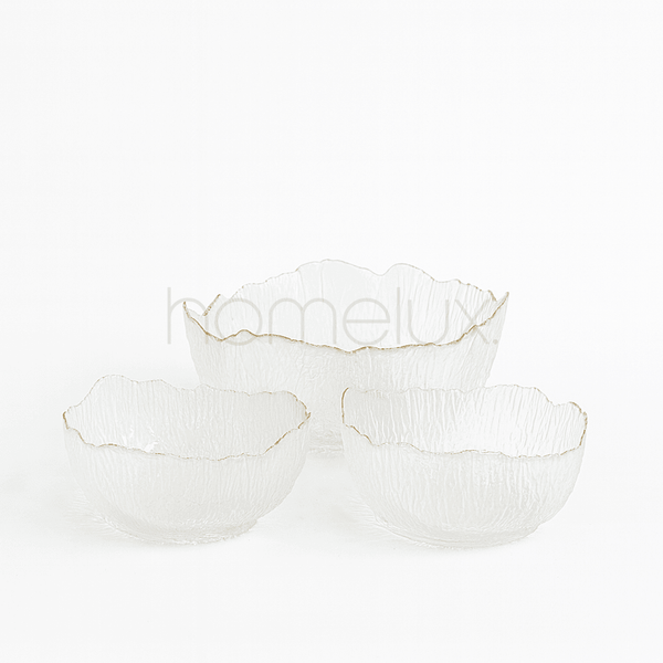 Crystal Cascade Condiment & Serving Set (7-Piece)