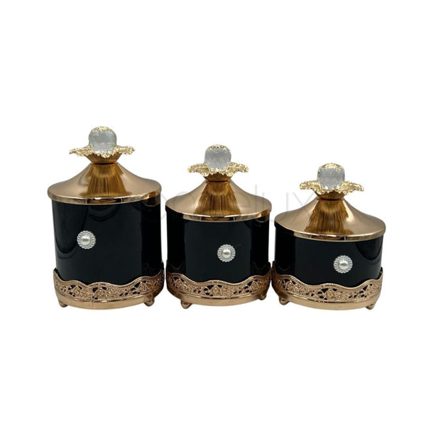 Modern 3 Pieces Candy Jars - 145