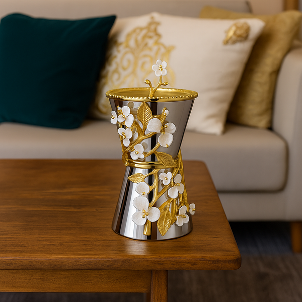 The Silver Blossom Bukhoor Burner