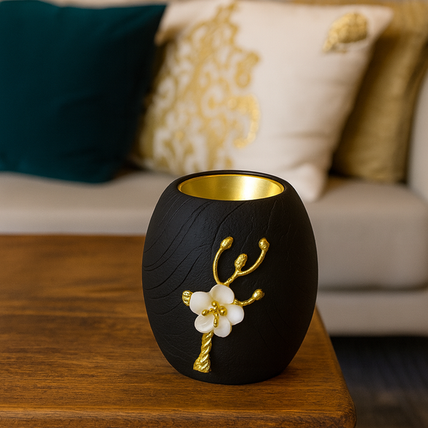 The Ebony Blossom Incense Censer