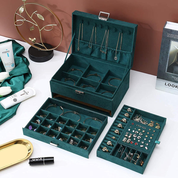 Premium Quality Jewelry Box with Lock