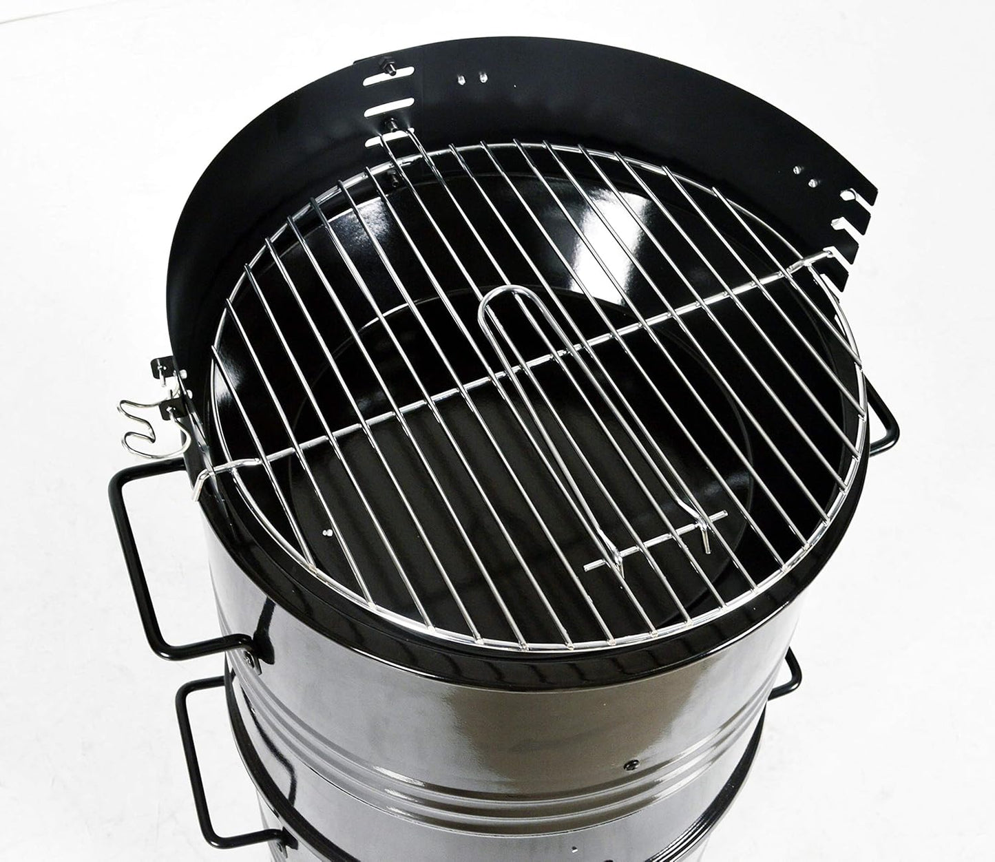 Vertical Charcoal Smoker Grill 18 Inch