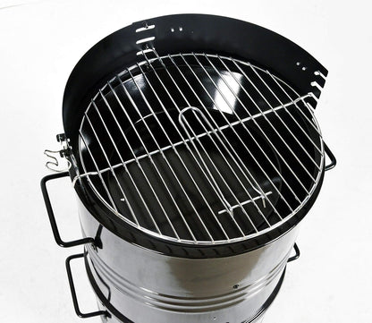 Vertical Charcoal Smoker Grill 18 Inch