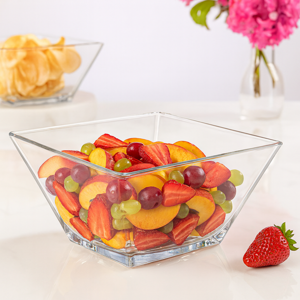 Glass Serving Bowl Set