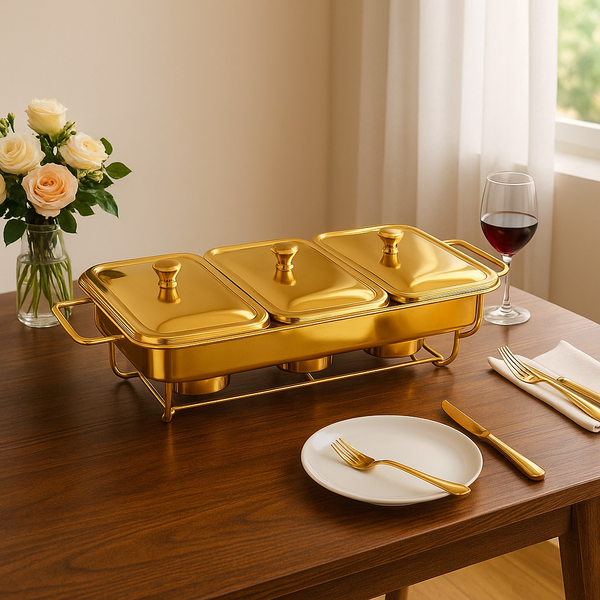 Opulent Trinity Buffet Server