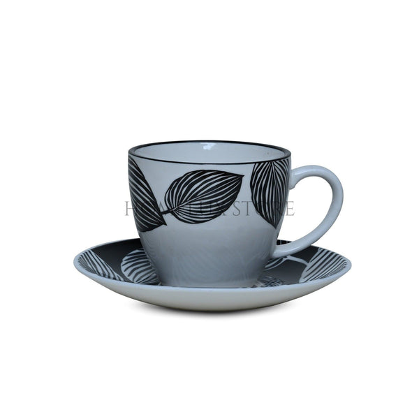 Danny Home™ 200ml 6 Pcs Cup & Saucer Set