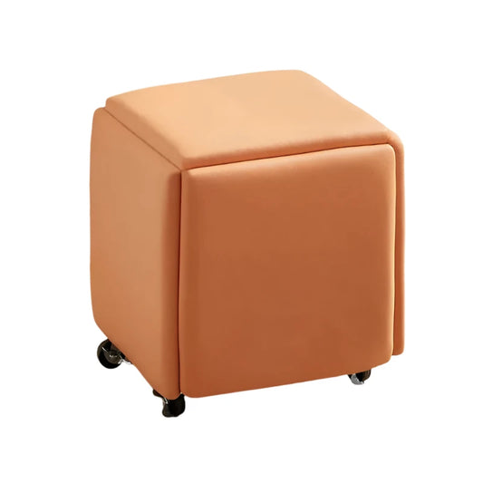 5-in-1 FlexiCube Nesting Ottoman Stool