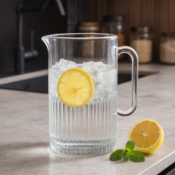Premium Glass Jug (1L) with Handle