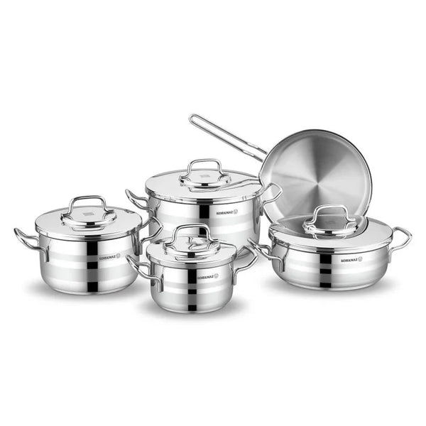 Korkmaz A-2050 Astra 9 Pcs Cookware Set