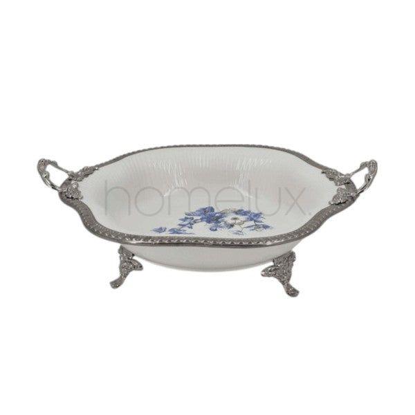 Dish B-Flower (S) 4c 33x33cm- AB-47