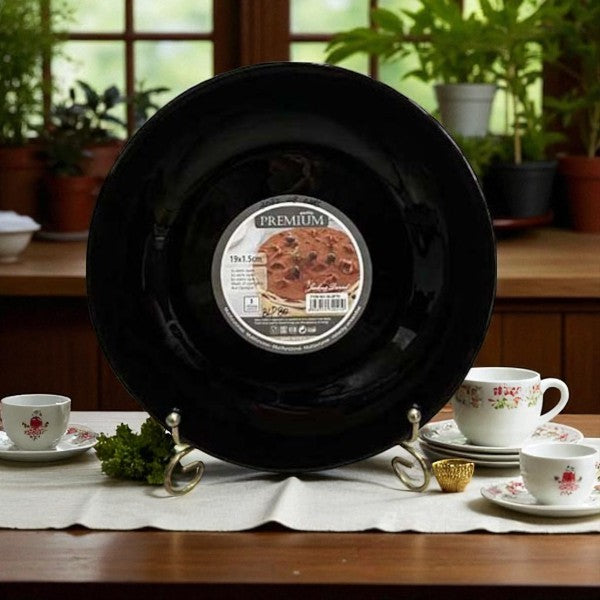 10"Dinner Plate Opal Glass 6-36c-BLP100